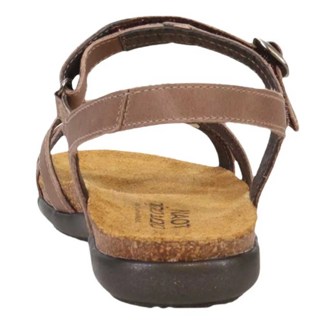 Naot Patricia Sandal Oily Bark Nubuck (Women's)