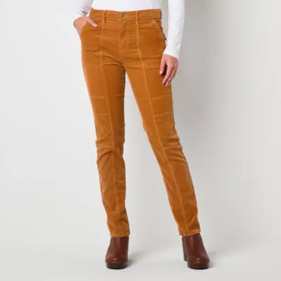 new!a.n.a Womens High Rise Straight Corduroy Pant