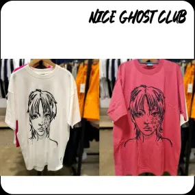 Nice Ghost Club  |[ NICE GHOST CLUB]★24SS ★HYEMIN BIG BIG TEE