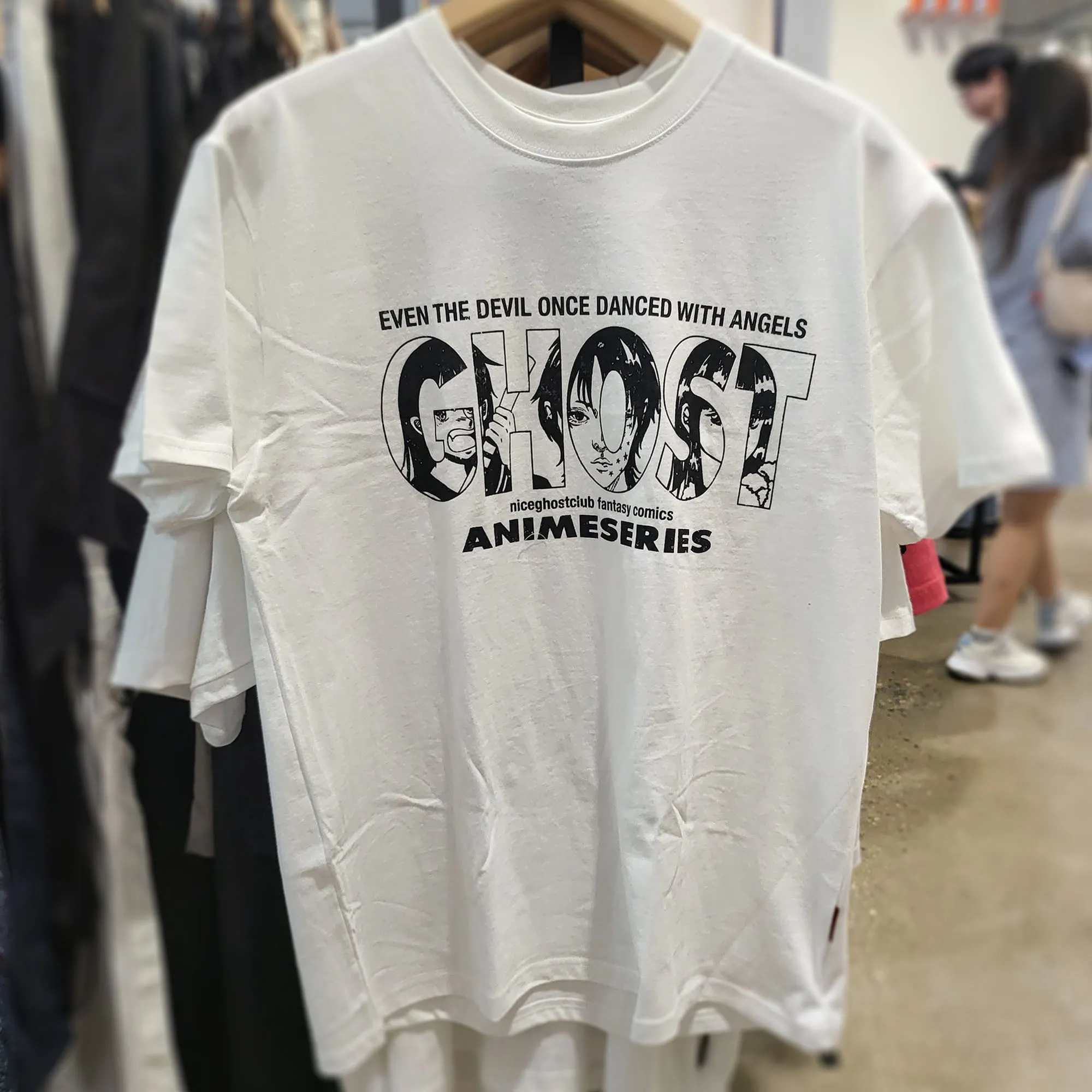 Nice Ghost Club  |[ NICE GHOST CLUB]★24SS★ GHOST ANIMESERIES TEE