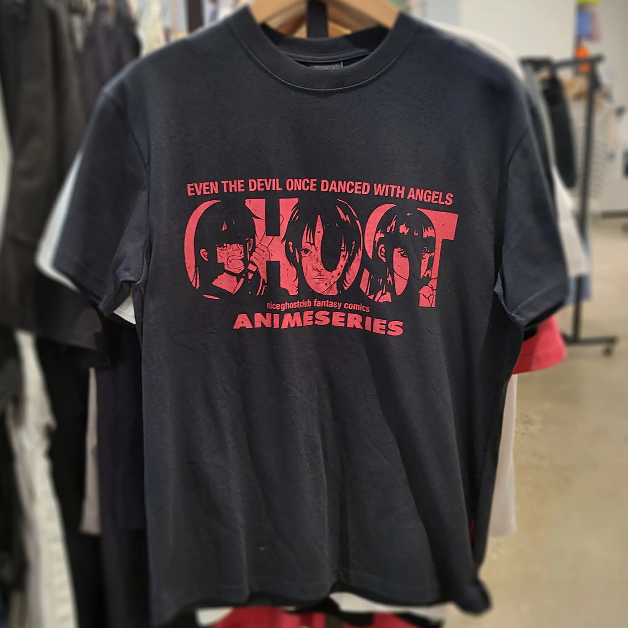 Nice Ghost Club  |[ NICE GHOST CLUB]★24SS★ GHOST ANIMESERIES TEE