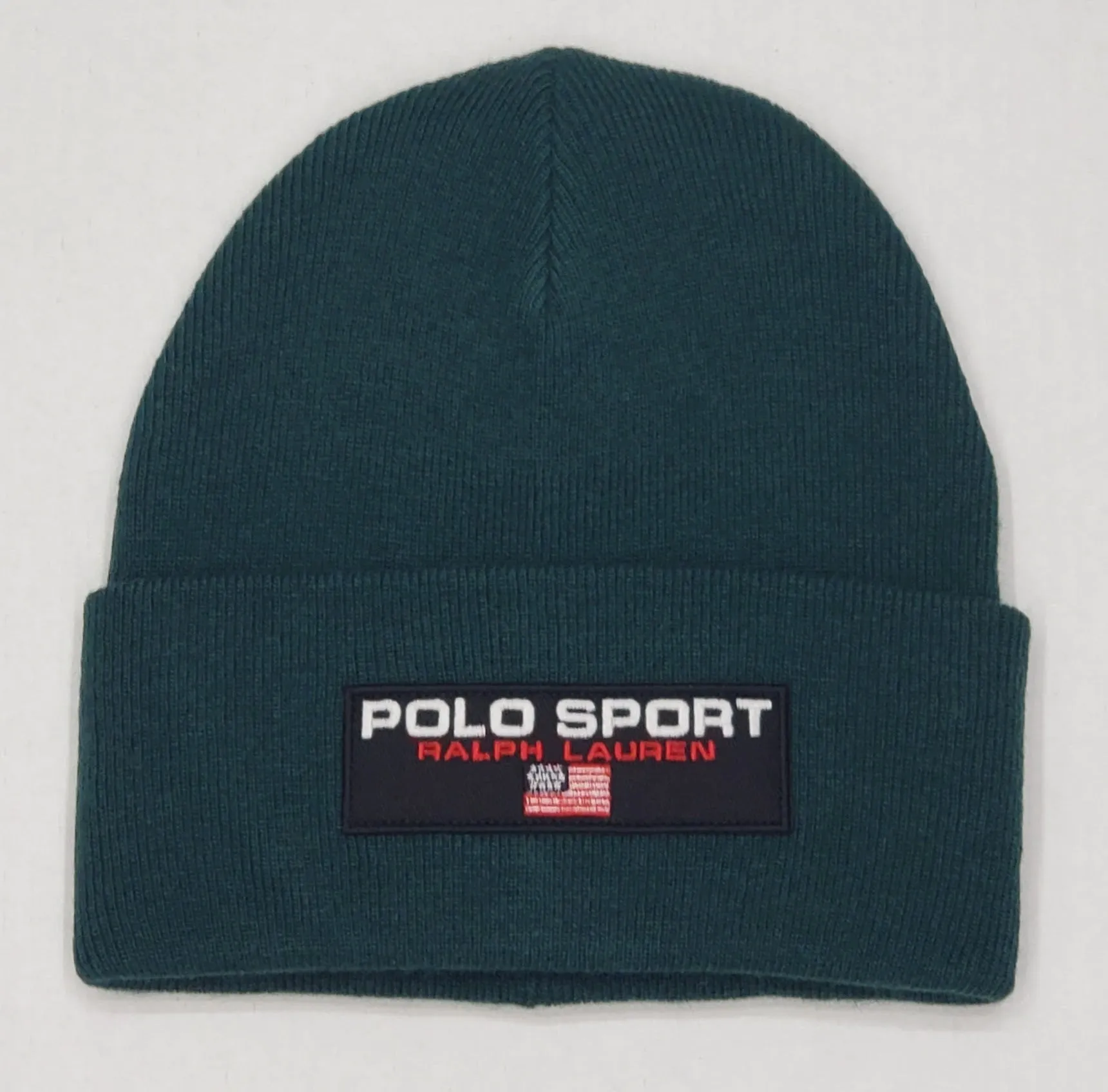 Nwt Polo Ralph Lauren  Green Polo Sport Patch Skully