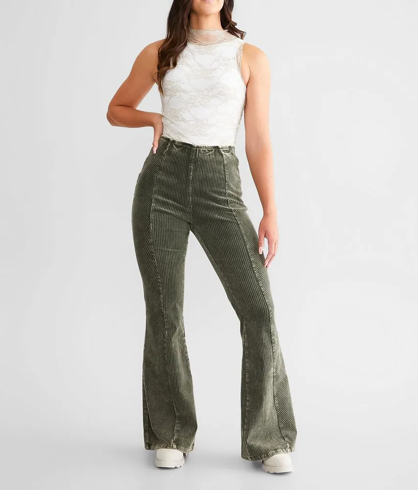 Oli & Hali Corduroy High Rise Flare Pant