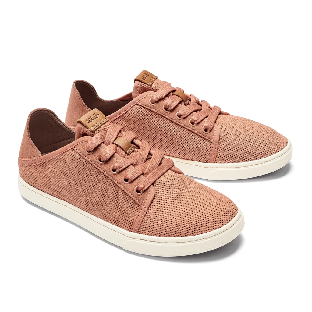 Olukia Womens Pehuea Li Lace Sneaker- Toasted Coconut