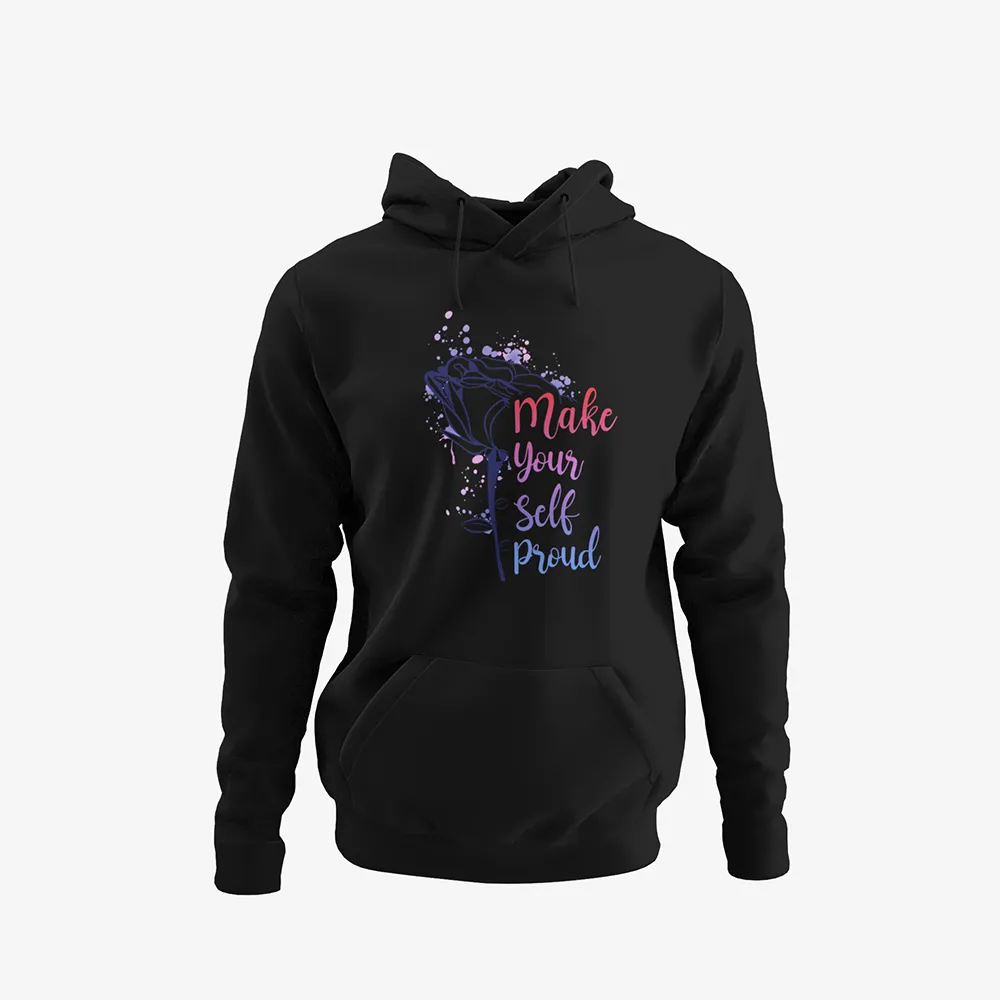 Pack of 2 Arorable Proud Printed Ladies Hoodies - Deal20one