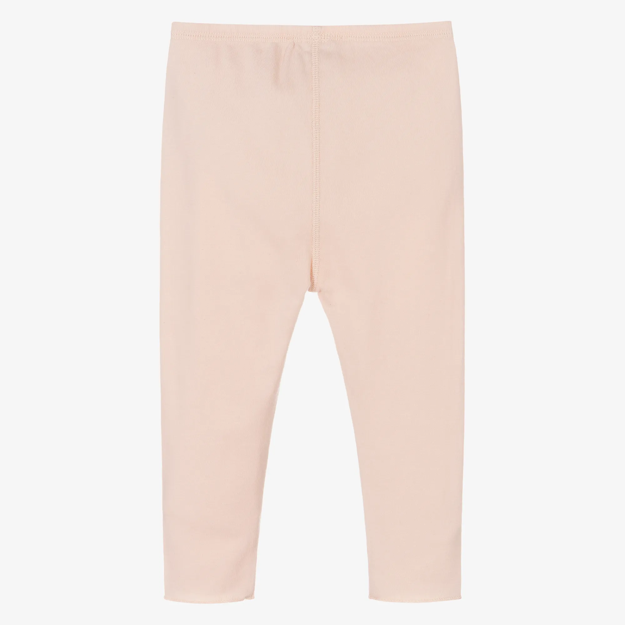 Pale Pink Cotton Leggings