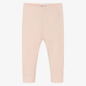 Pale Pink Cotton Leggings