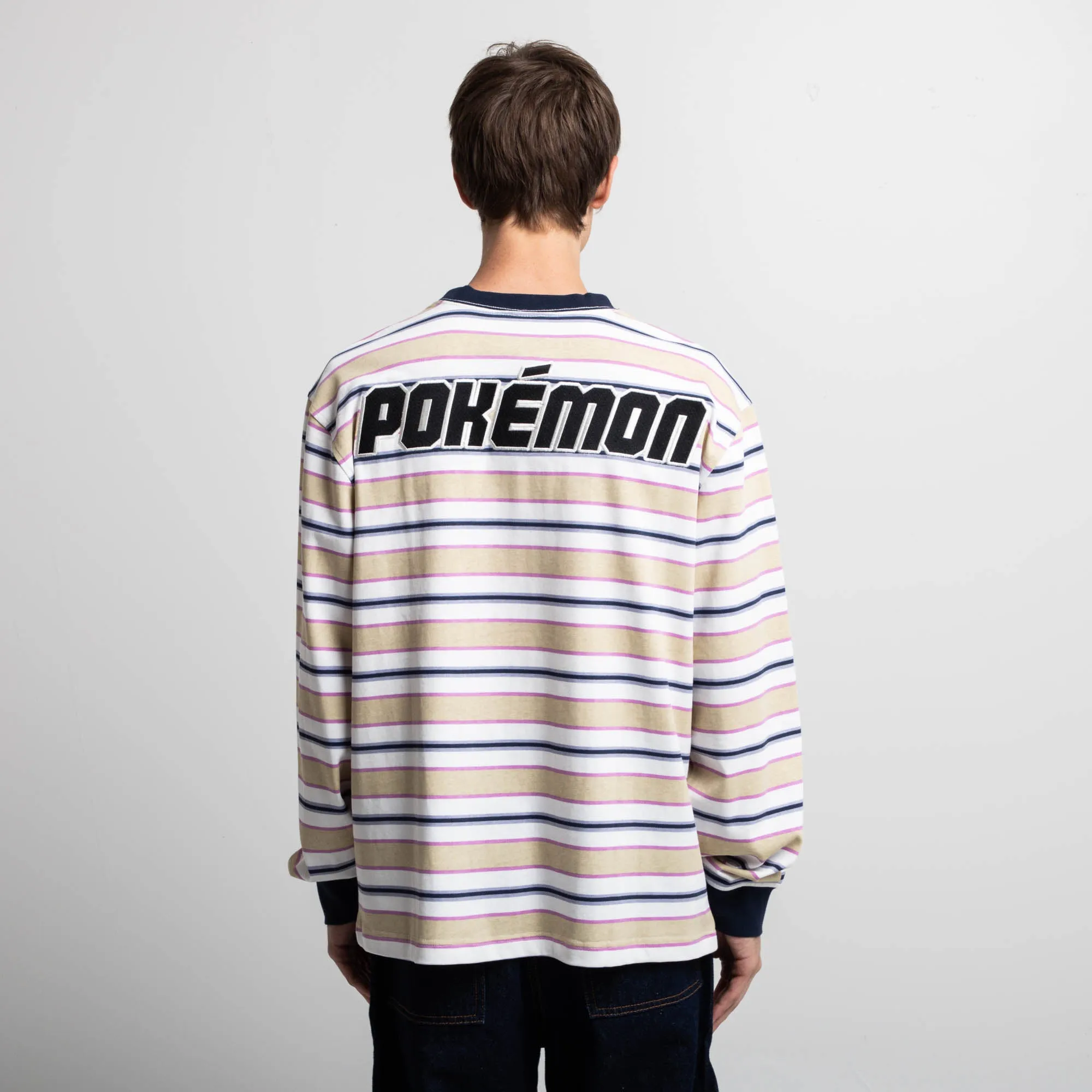 Poké Ball Multi-Striped Long Sleeve