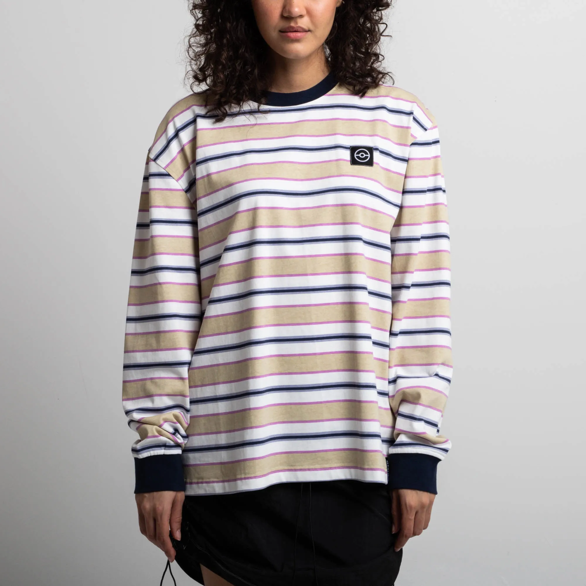 Poké Ball Multi-Striped Long Sleeve