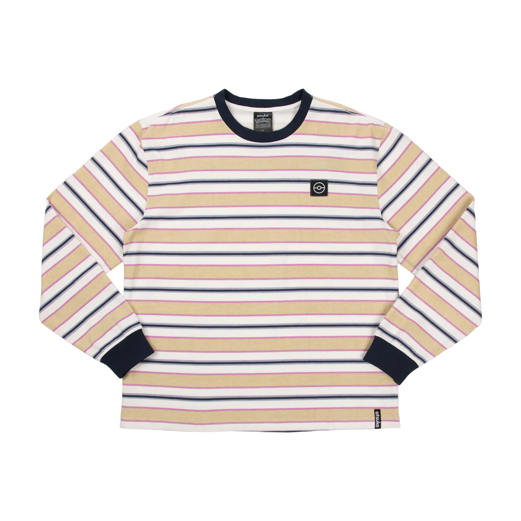 Poké Ball Multi-Striped Long Sleeve