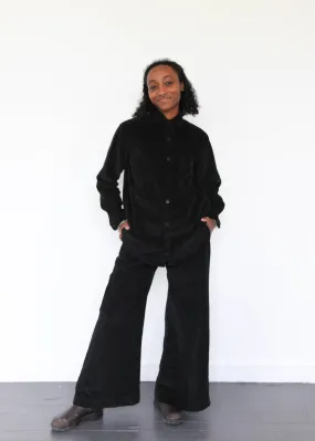 Polly Wide Wale Corduroy Pant - Black