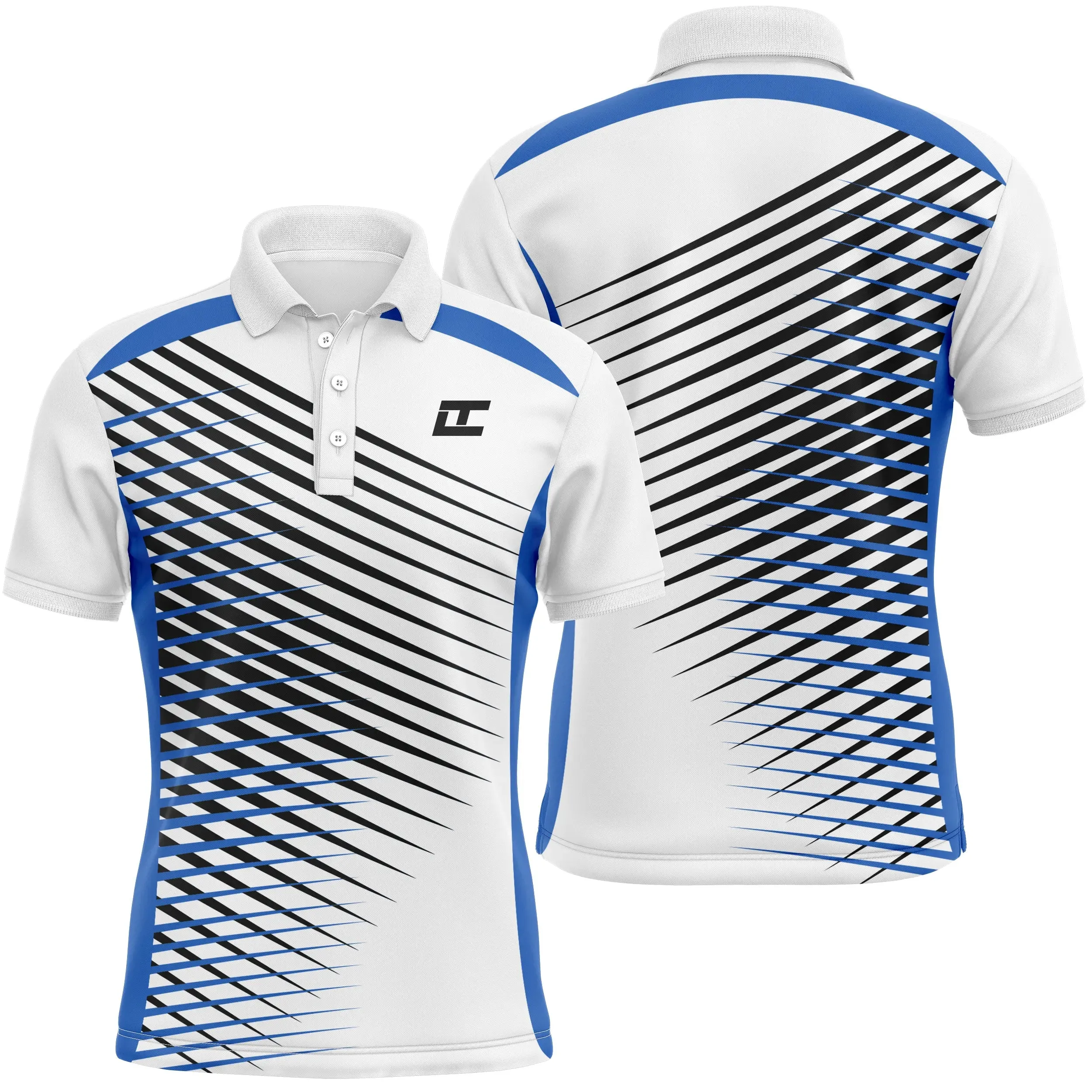 Polo à Séchage Rapide, Polo de Sport Homme Femme, Polo Shirts de Golf, Cadeau Golfeur Légers Hauts à Manches Courtes d'té - CTS1