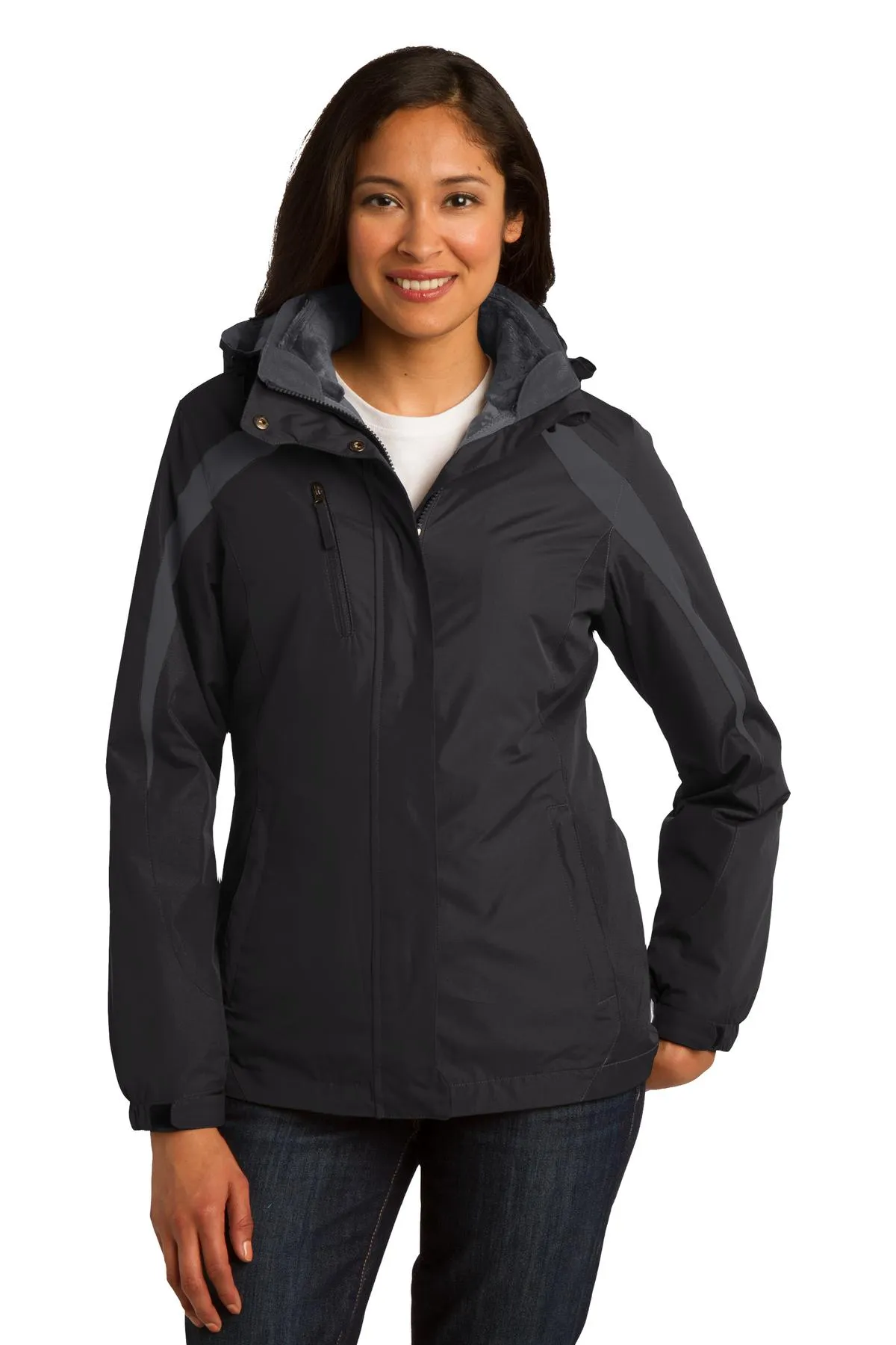 Port Authority L321    Ladies Colorblock 3-in-1 Jacket SKU: L321