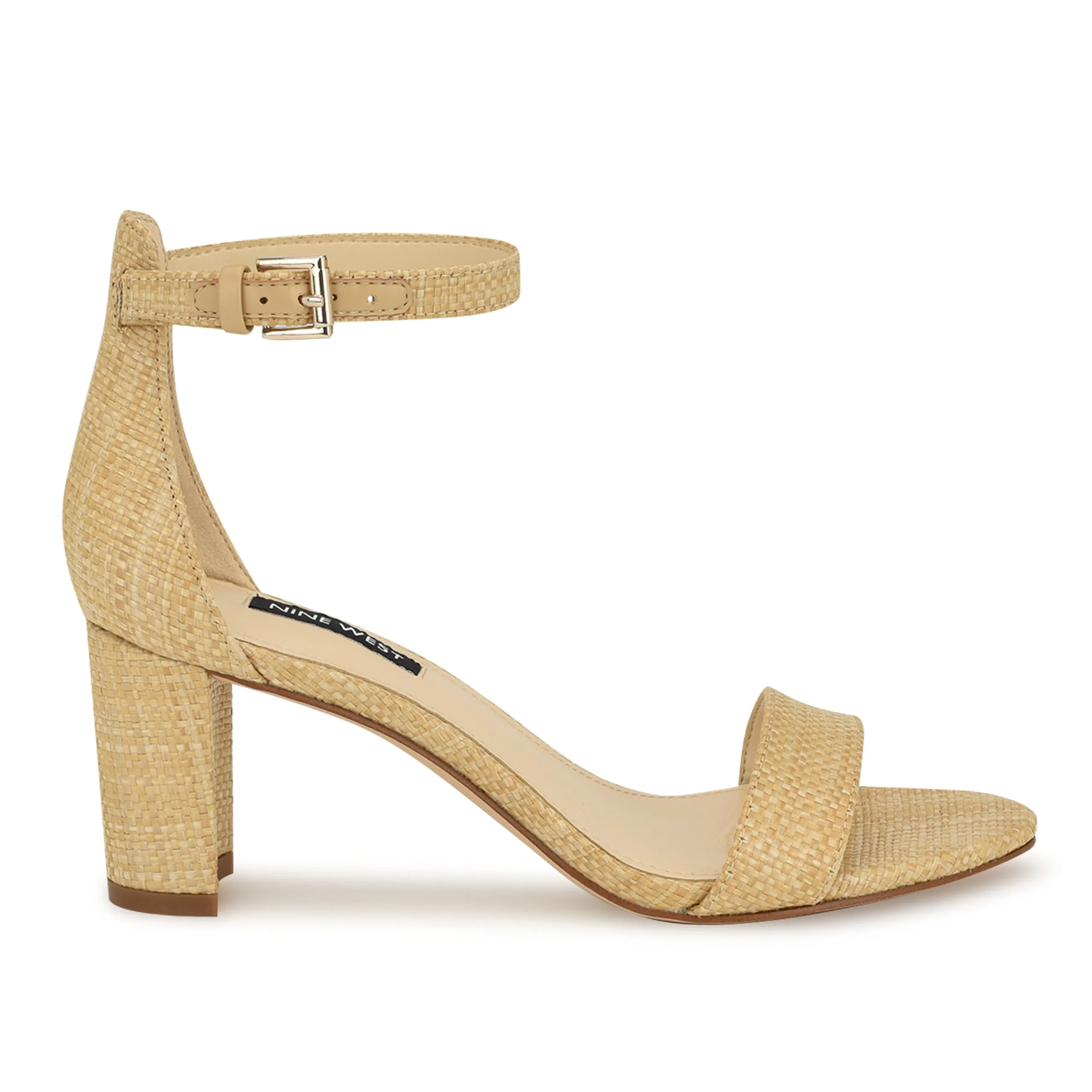 Pruce Ankle Strap Block Heel Sandals