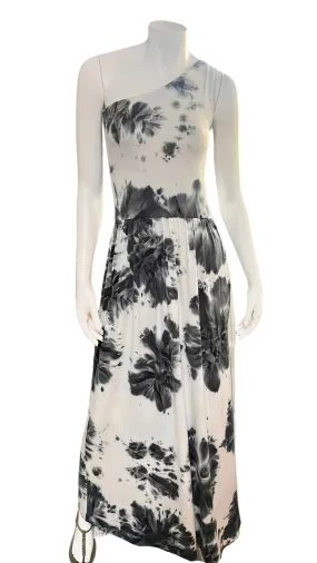 Radhiya Dress - Black & White