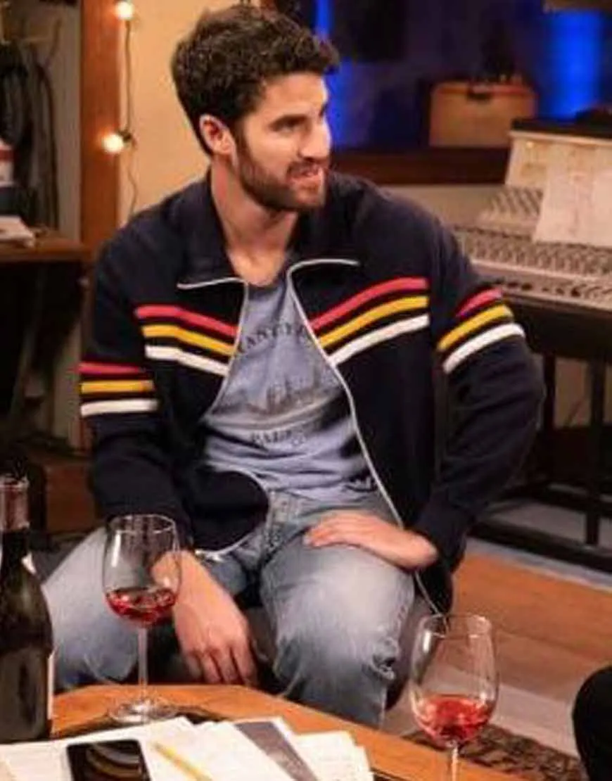 Royalties Darren Criss Jacket | Pierce Striped Jacket