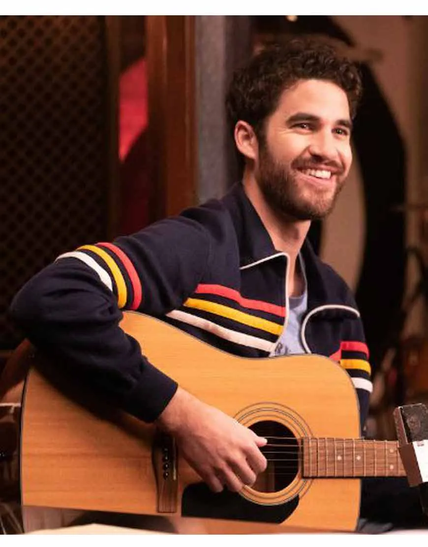 Royalties Darren Criss Jacket | Pierce Striped Jacket