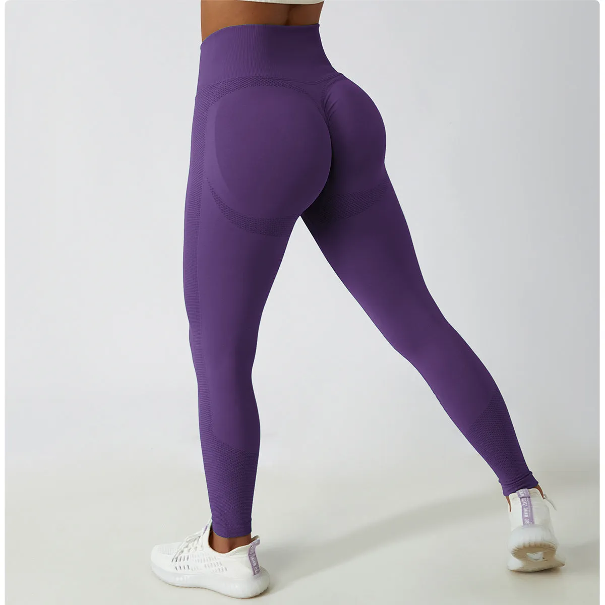 Scrunch Leggings Purple