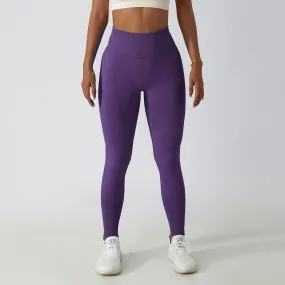 Scrunch Leggings Purple