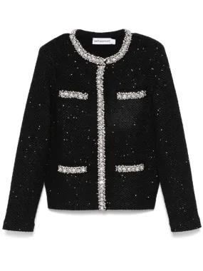 Self Portrait Jacket With Sequins