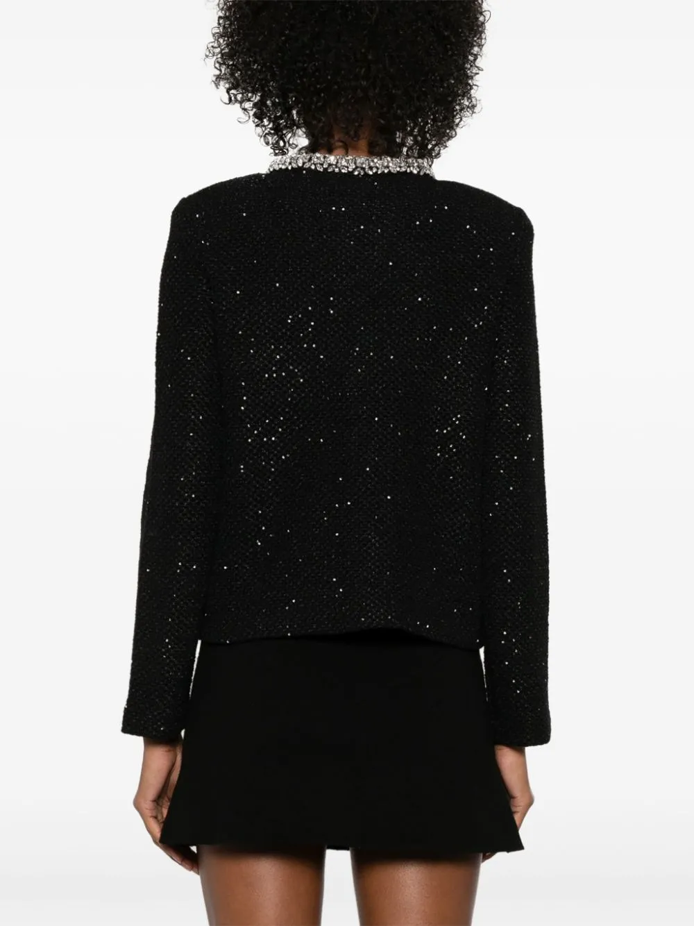 Self Portrait Jacket With Sequins