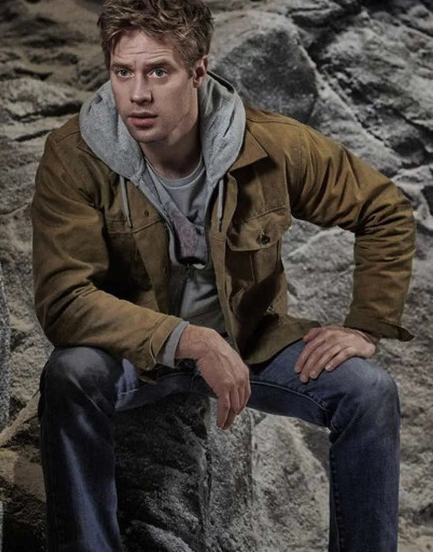 Shaun Sipos Krypton Adam Strange Brown Jacket - Ujackets