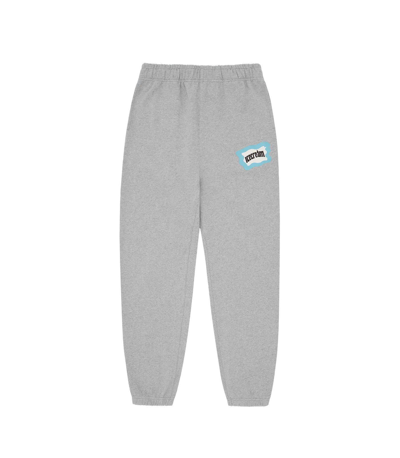 SPLATTER SWEATPANTS - HEATHER GREY