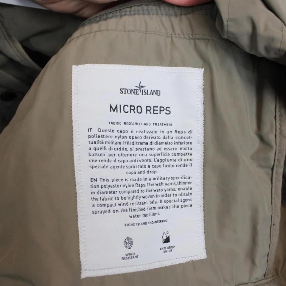 Stone Island SS 2017 Micro Reps Jacket Medium