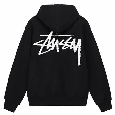 Stussy Big Stock Hood black