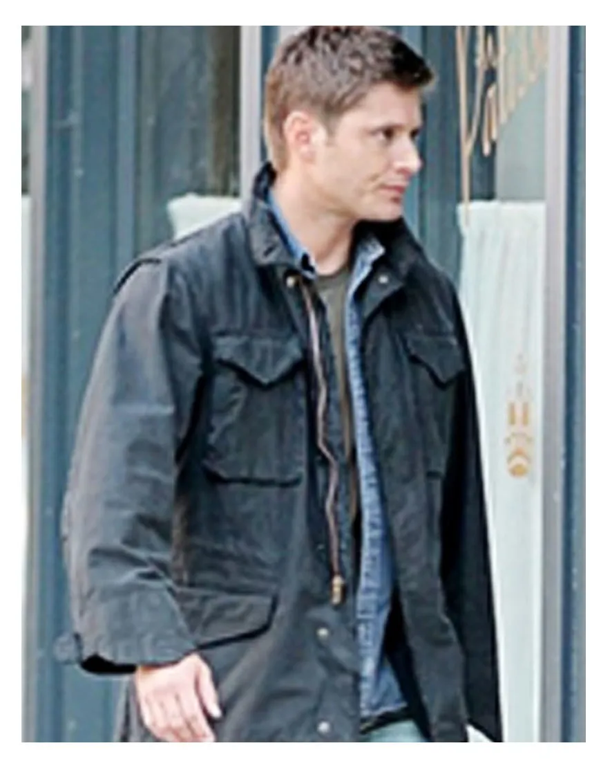 Supernatural S06 Dean Winchester Black Jacket - UJackets