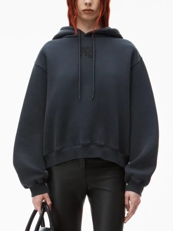 T By Alexander Wang Logo Puff Hoody | Luxury and style at your fingertips