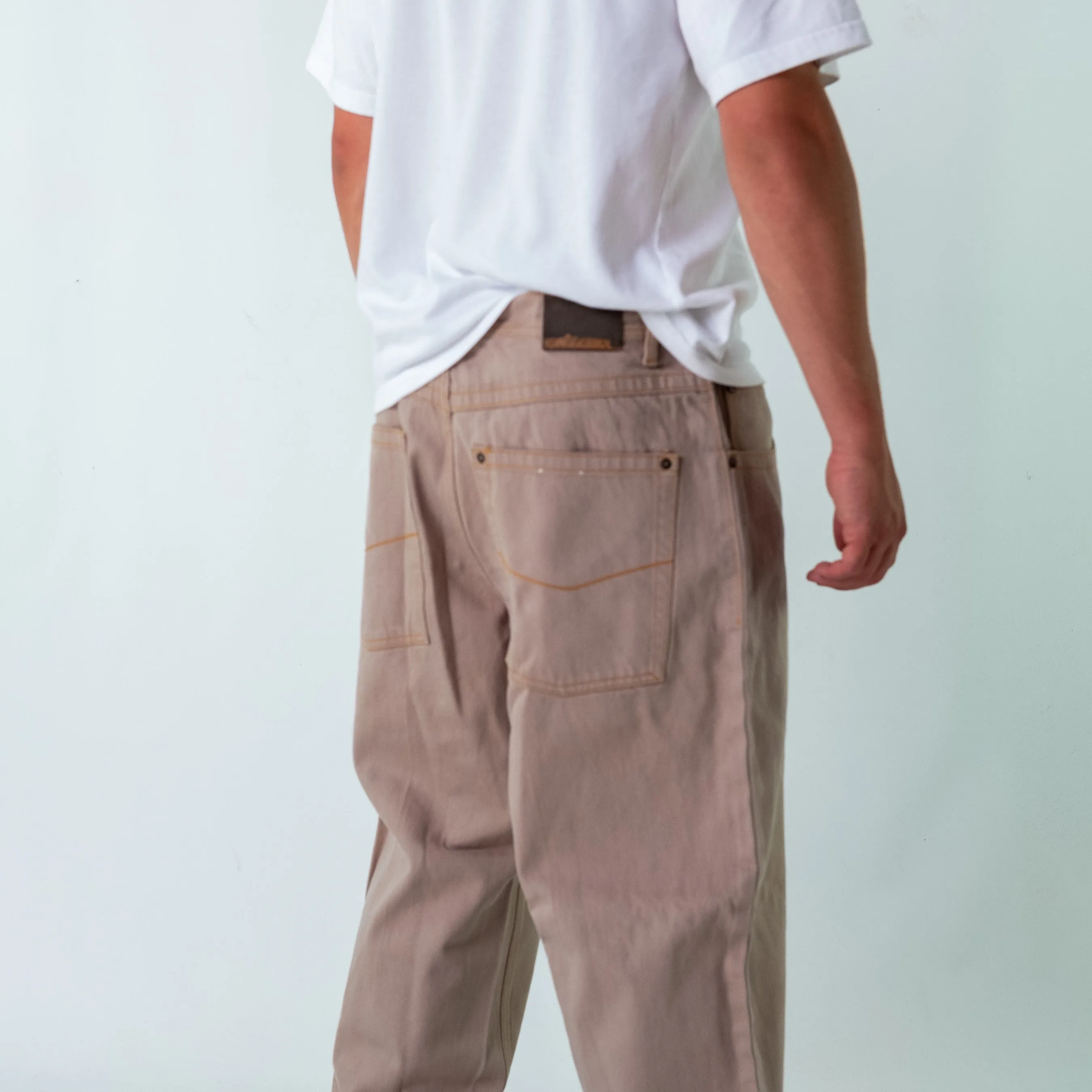 Tan y2ks  Denim Jeans Baggy Pants (36x32)