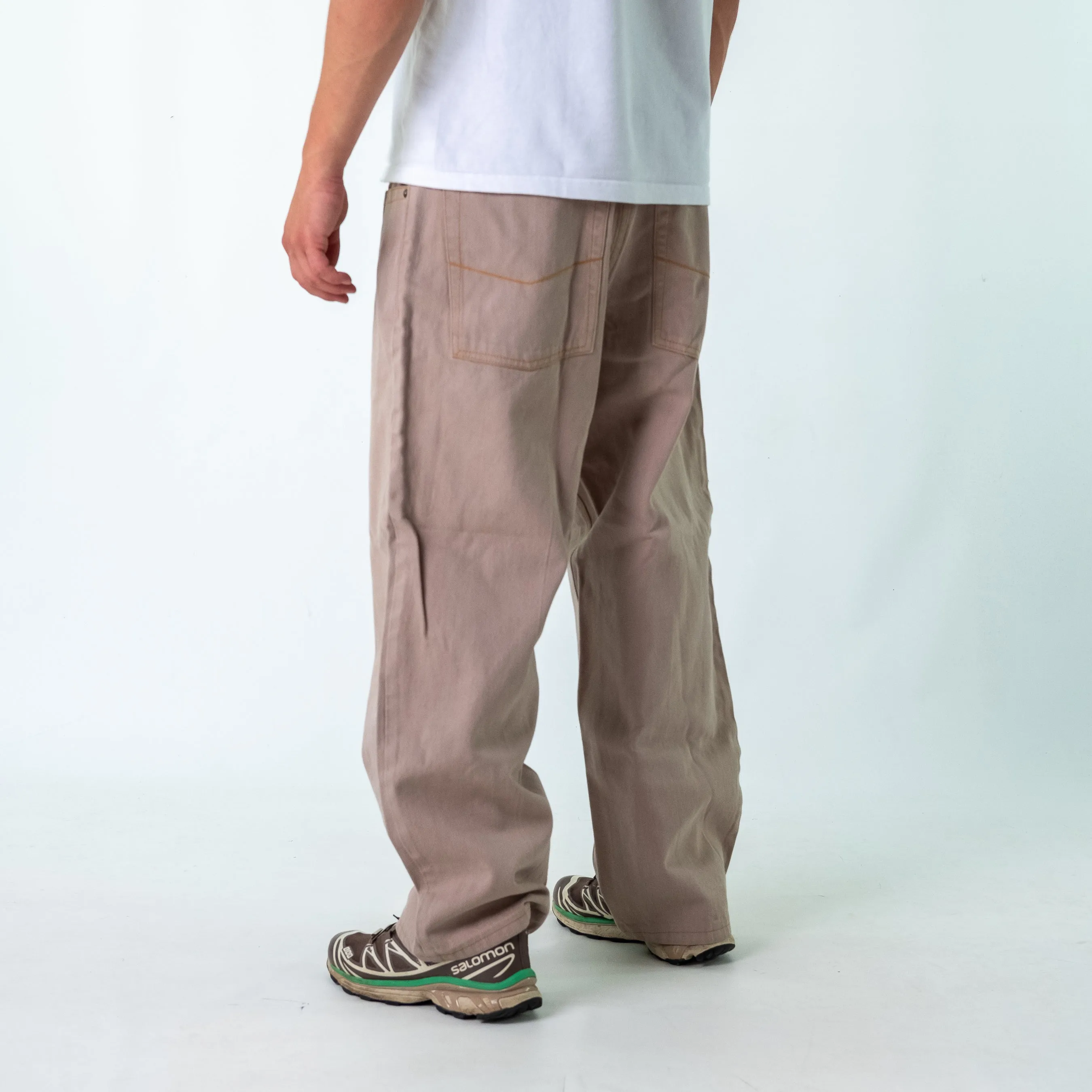 Tan y2ks  Denim Jeans Baggy Pants (36x32)