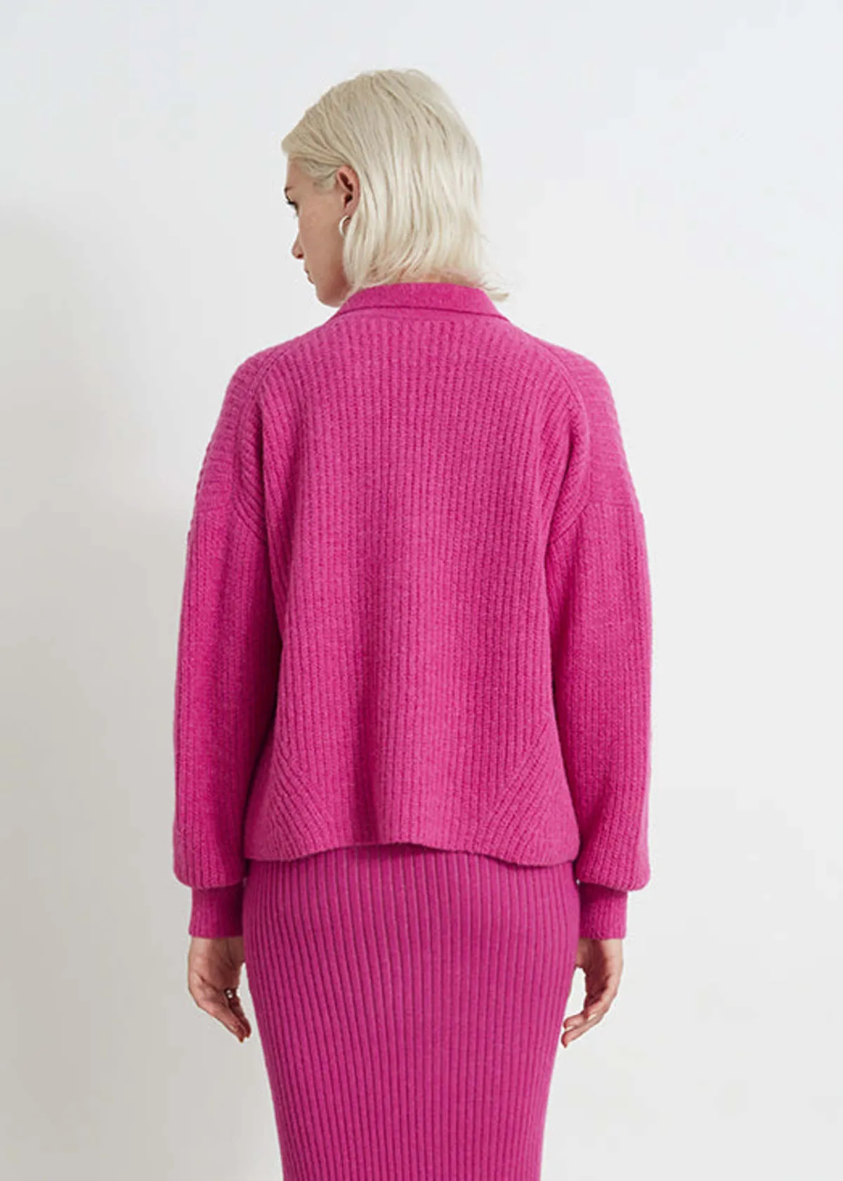 Tatum Sweater - Fuchsia