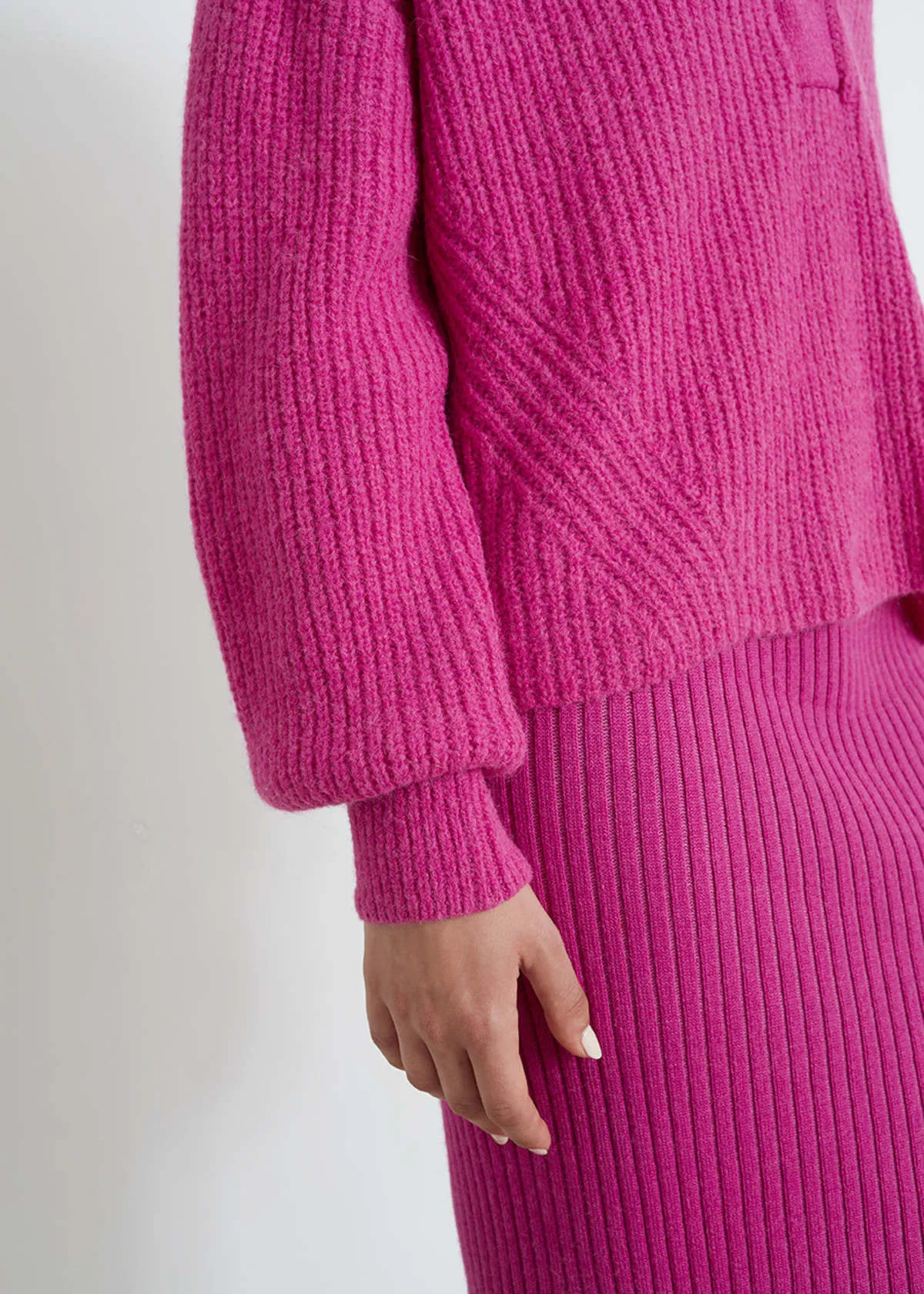 Tatum Sweater - Fuchsia