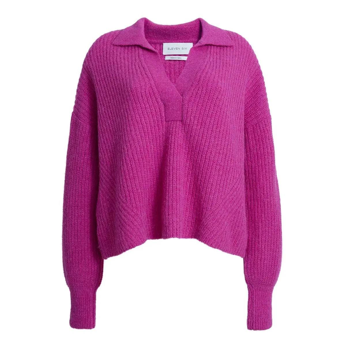 Tatum Sweater - Fuchsia