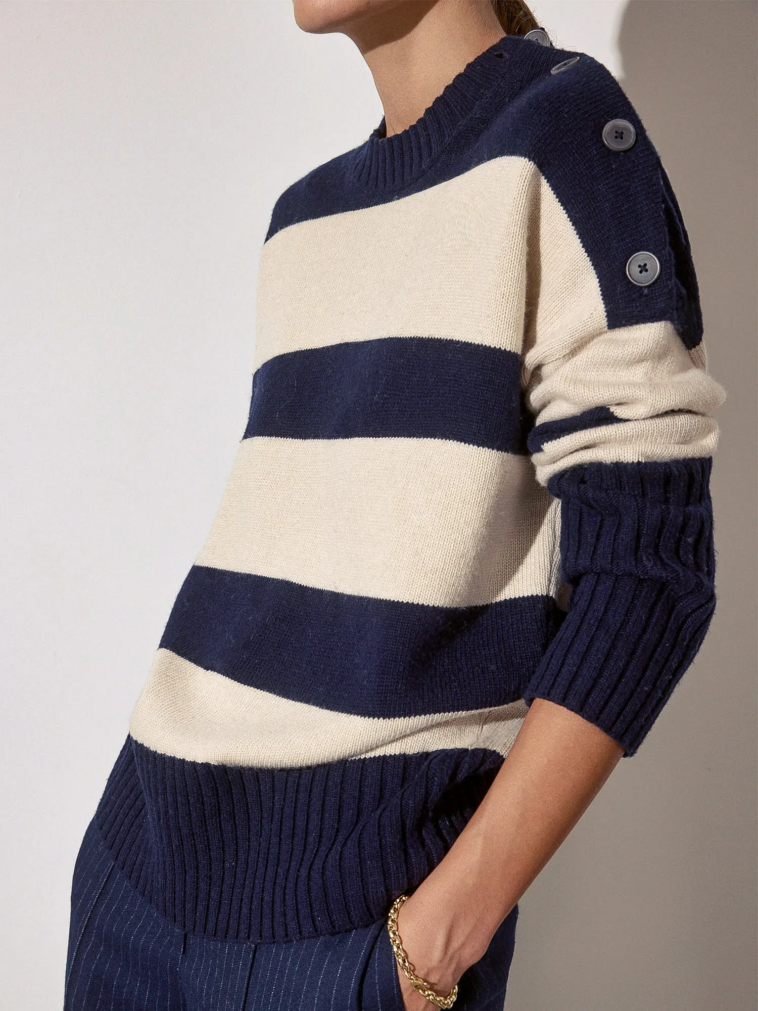 The Cy Stripe Sweater