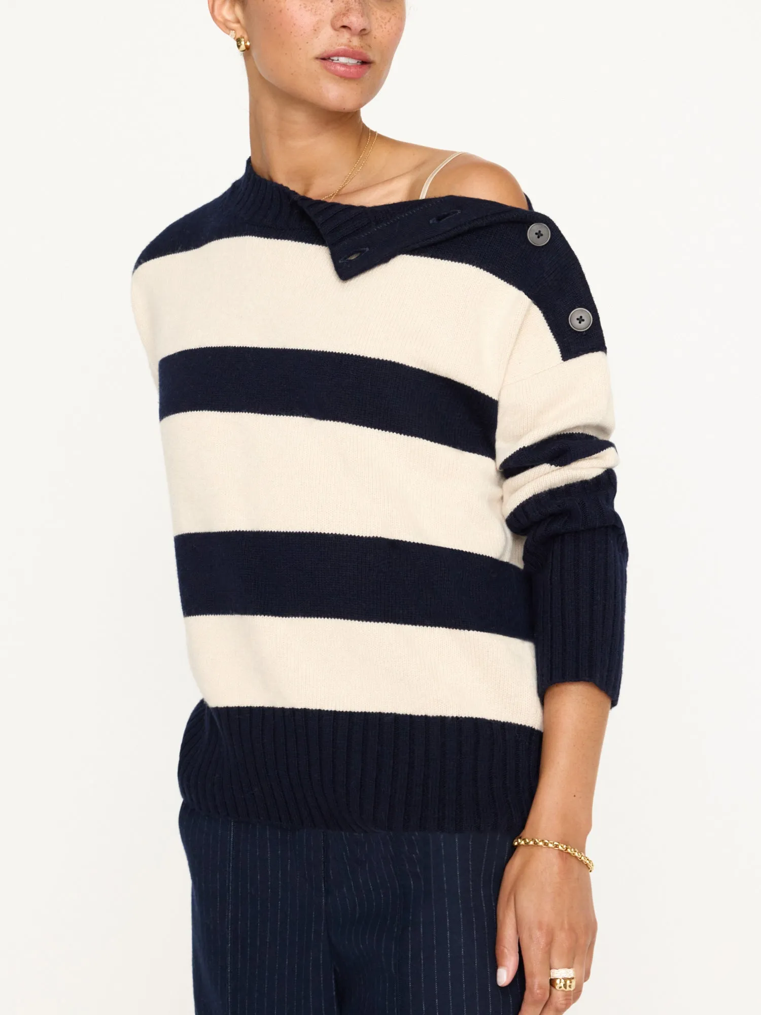 The Cy Stripe Sweater