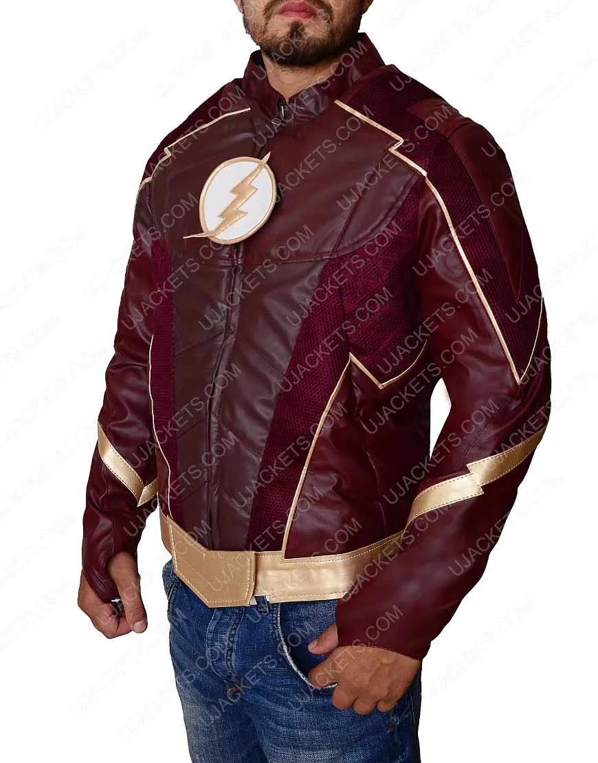 The Flash Jacket by Grant Gustin - UJackets