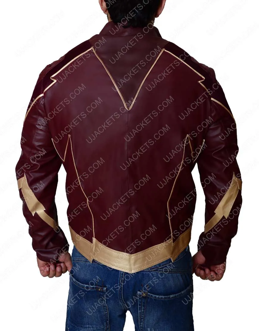 The Flash Jacket by Grant Gustin - UJackets