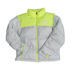 The North Face 1996 Retro Nuptse Skylight Blue Led Yellow Puffer Jacket