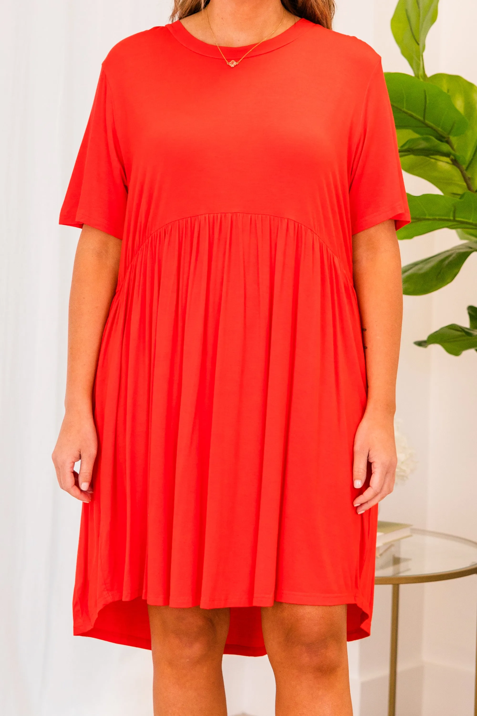 The Sawyer Dress, Red