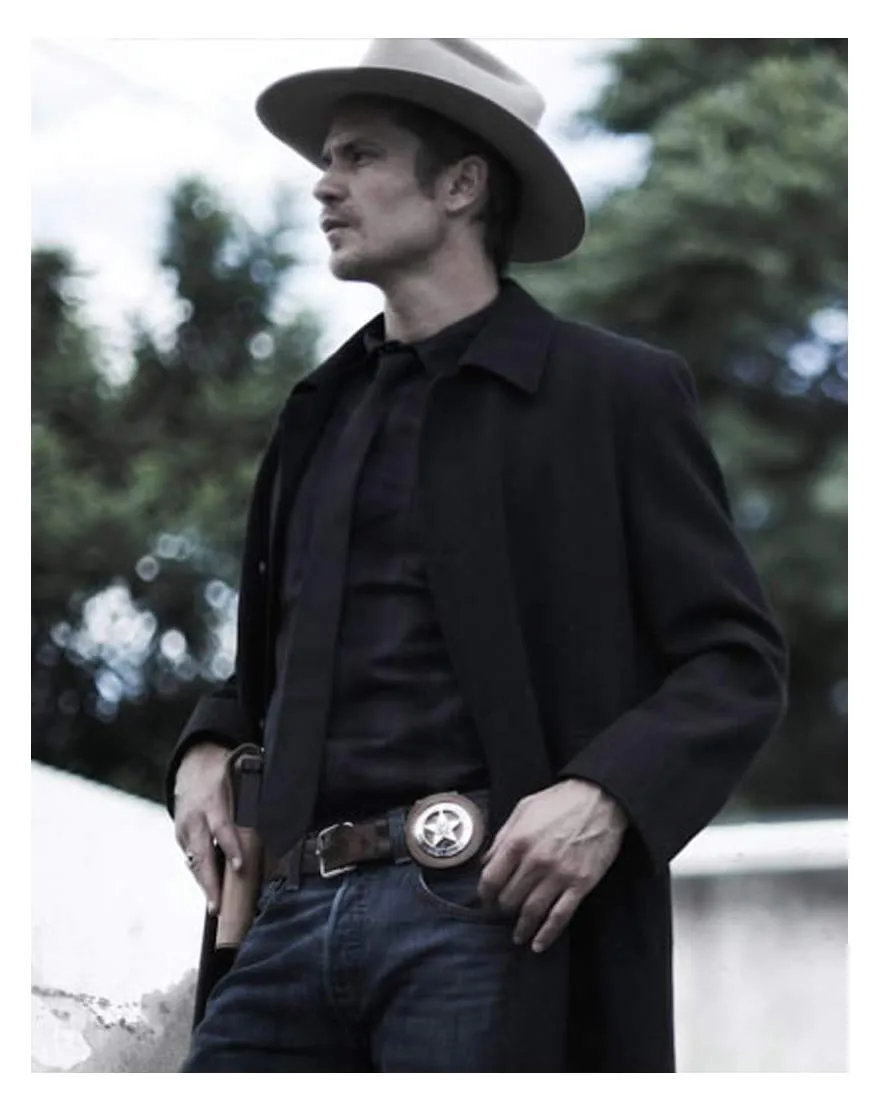 Timothy Olyphant Justified TV Series Raylan Givens Coat - UJackets