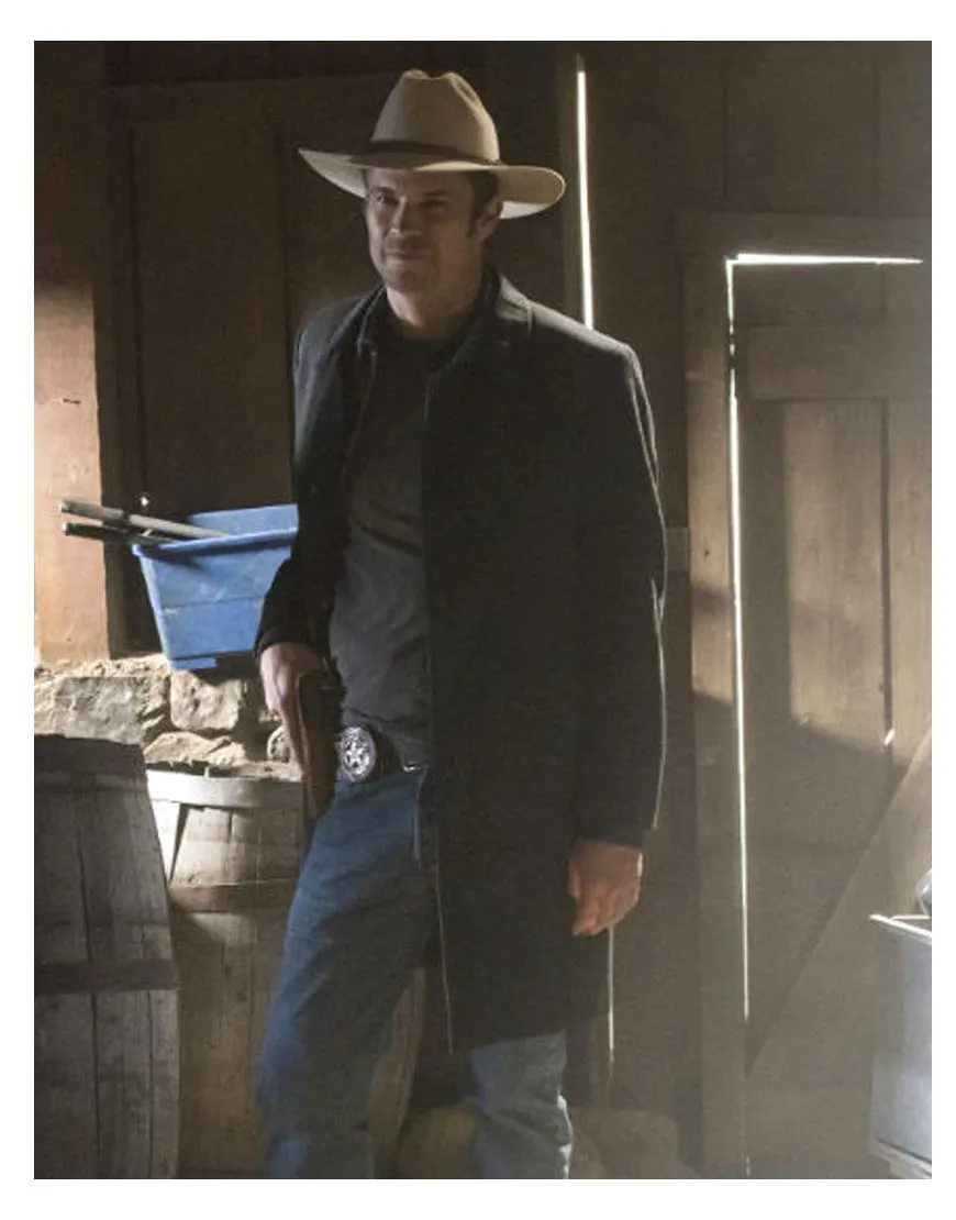 Timothy Olyphant Justified TV Series Raylan Givens Coat - UJackets