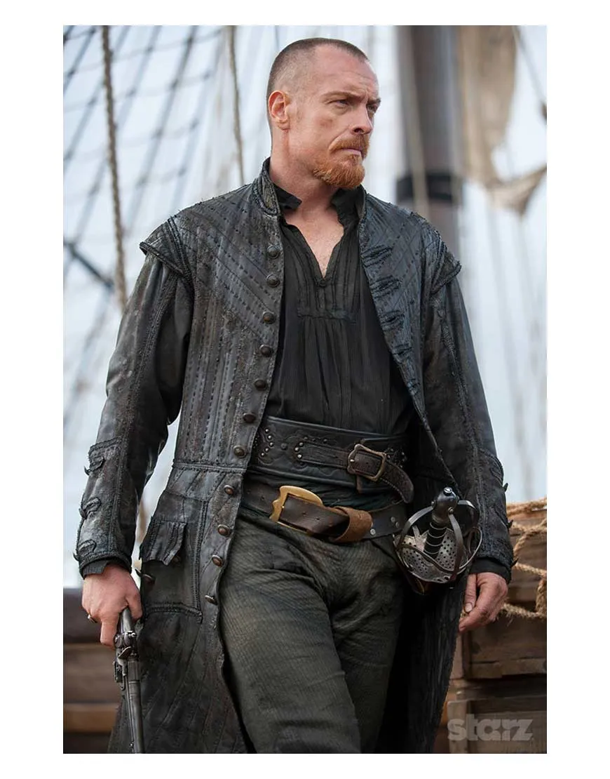 Toby Stephens Black Sails Captain Flint Coat - UJackets