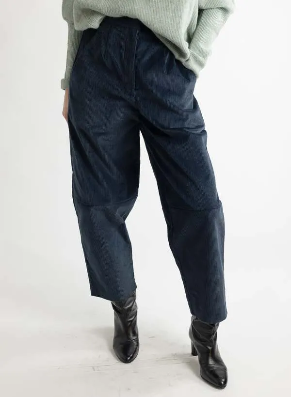 Triangle Pant - Navy Corduroy