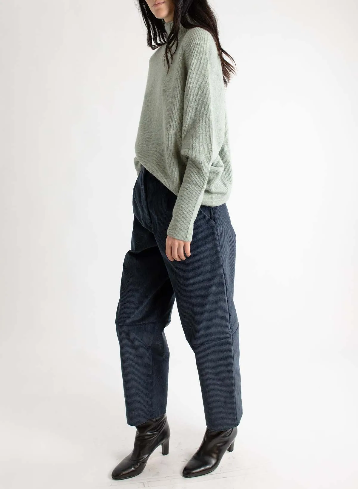 Triangle Pant - Navy Corduroy