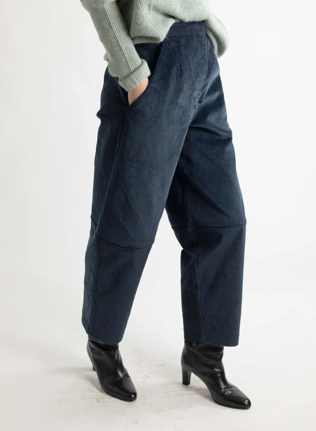 Triangle Pant - Navy Corduroy