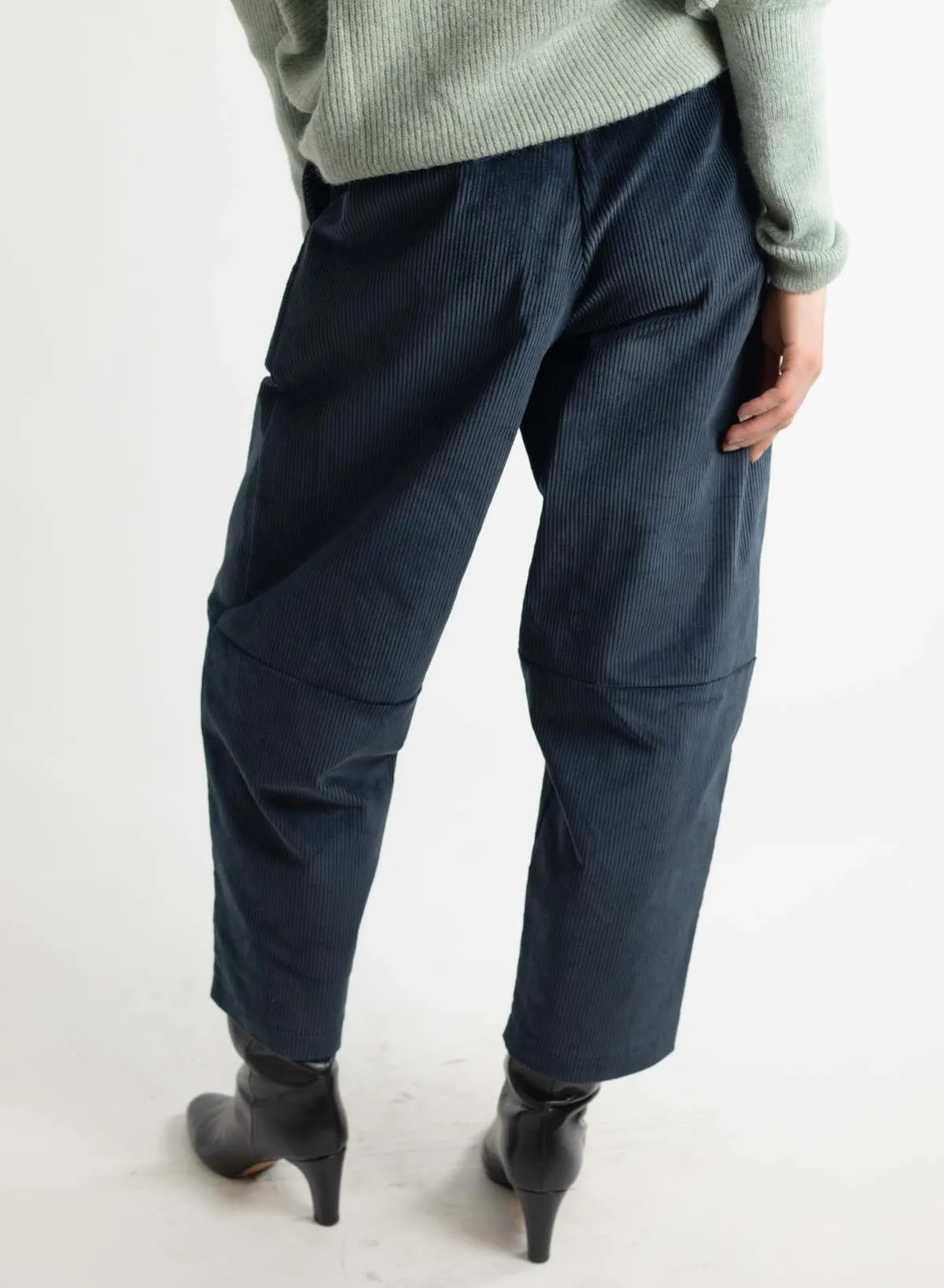 Triangle Pant - Navy Corduroy