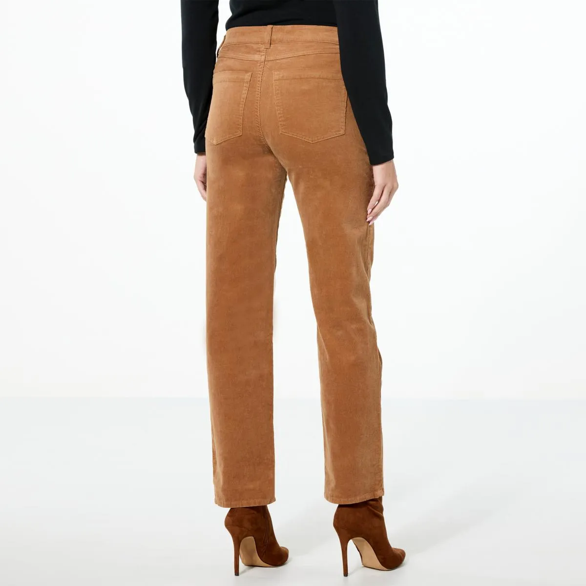      TWRHLL by Christie Brinkley Corduroy Cargo Pant     